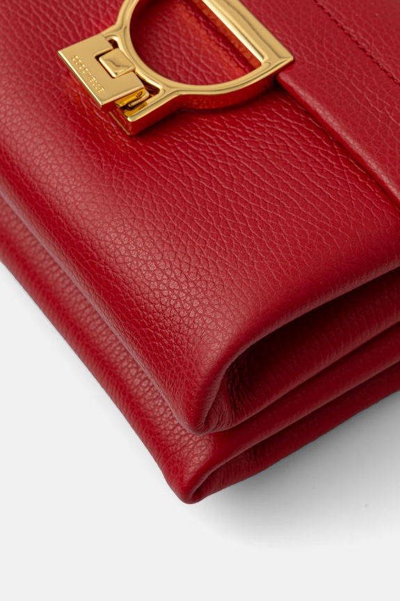 Δερμάτινη τσάντα Coccinelle ARLETTIS MD5.55.B7.01 κόκκινο