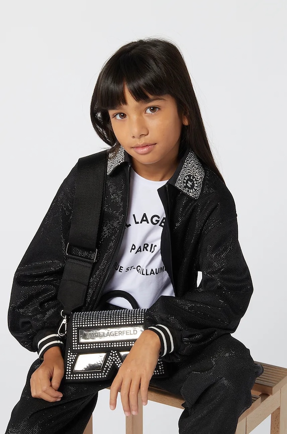 Παιδική τσάντα Karl Lagerfeld Z30359. μαύρο