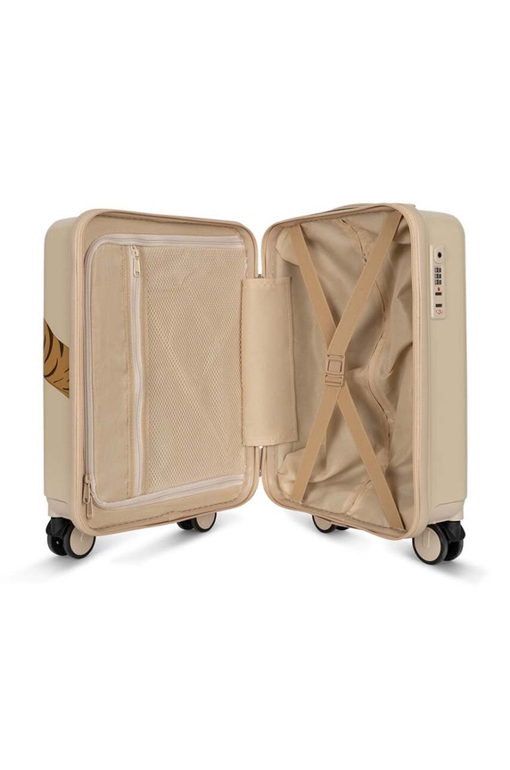 Dětský kufr Konges Sløjd TRAVEL SUITCASE KS101713 béžová AW24