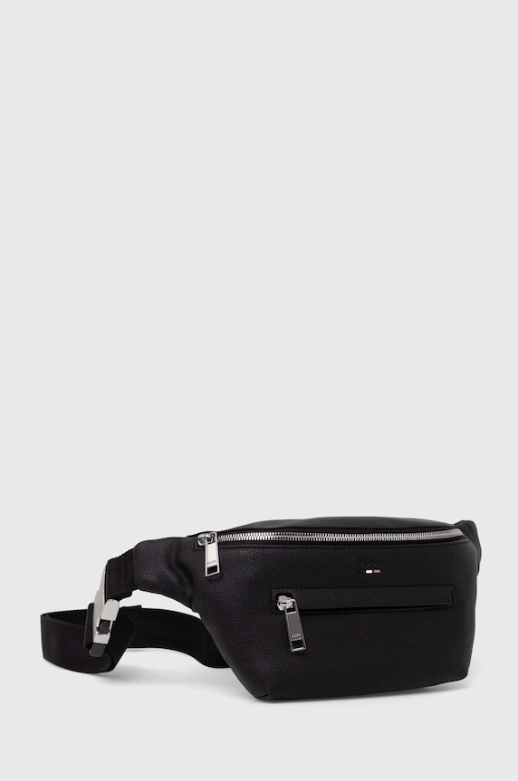 Ľadvinka BOSS Ray_Beltbag 50523434 čierna AW24
