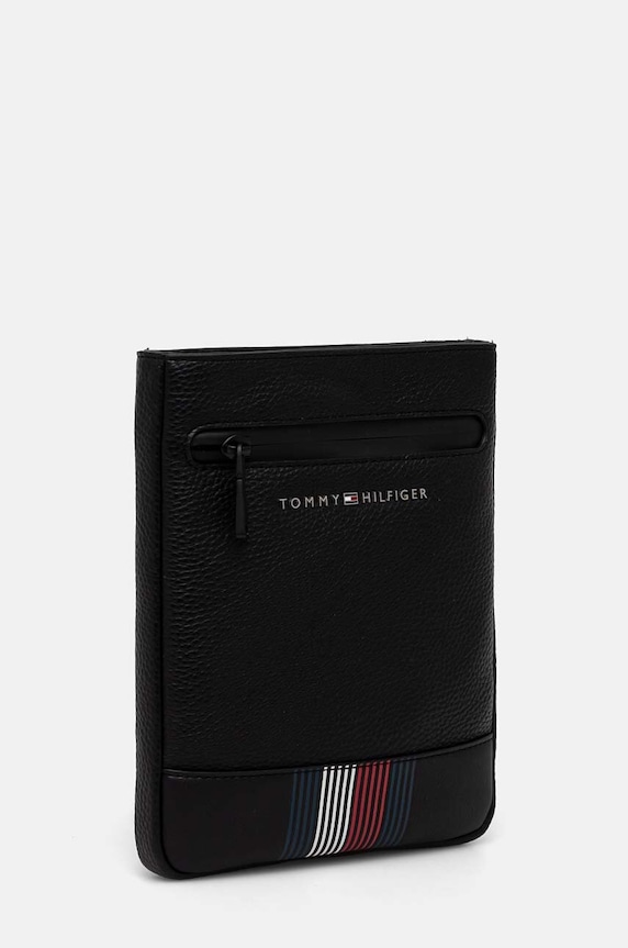 Ledvinka Tommy Hilfiger AM0AM12483 černá AW24