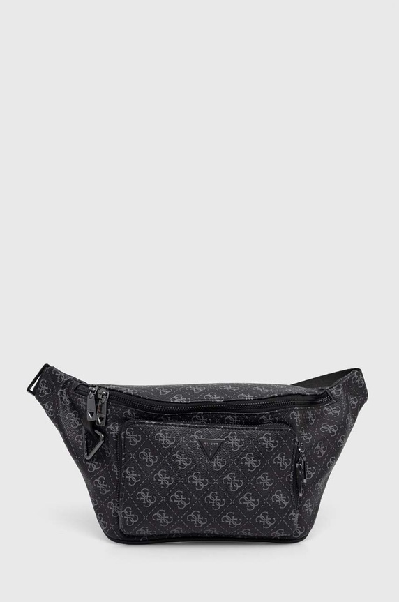 Guess övtáska MILANO szintetikus bőr fekete HMMILO.P4256