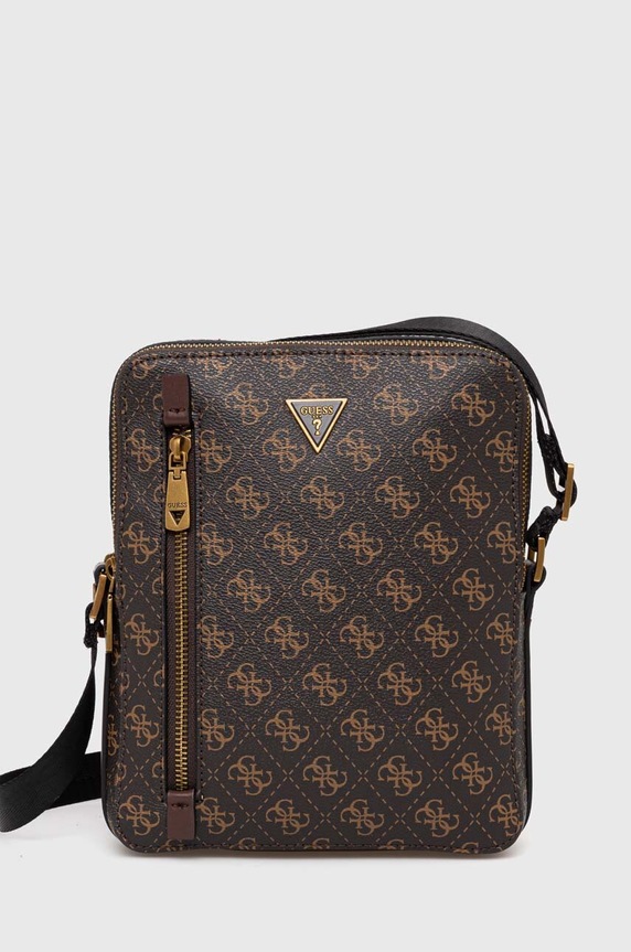 Guess táska TORINO szintetikus bőr barna HMTOLO.P4218