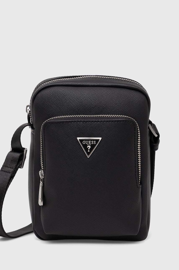 Guess táska MILANO szintetikus bőr fekete HMMISA.P4263