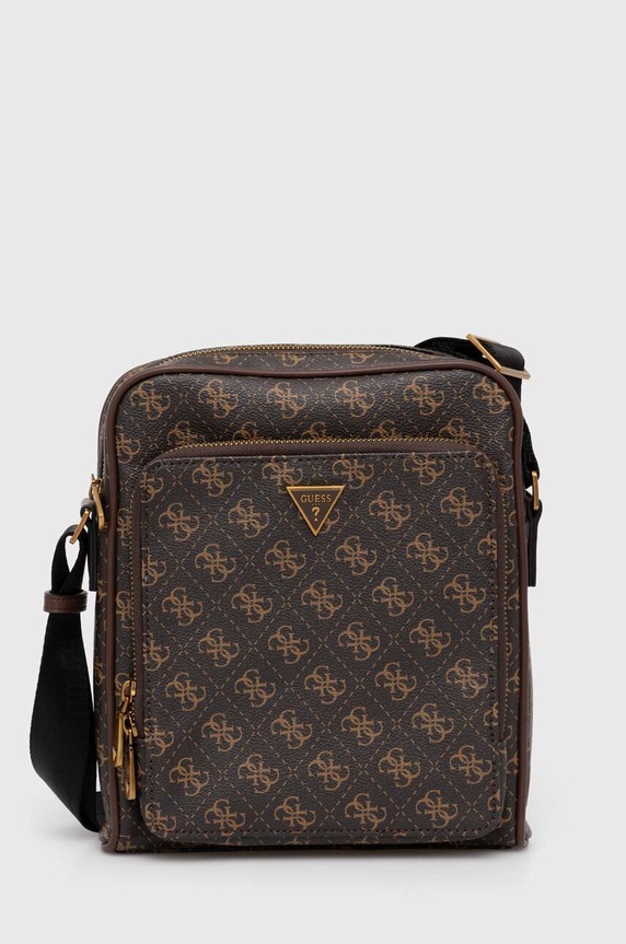 Torba Guess MILANO Planet friendly smeđa HMMILO.P4260