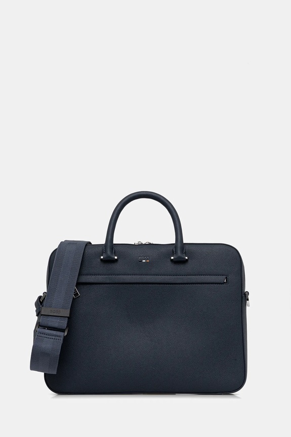 BOSS geantă Ray_S doc case N. 39 x 29,5 x 7 cm uni albastru 50536498