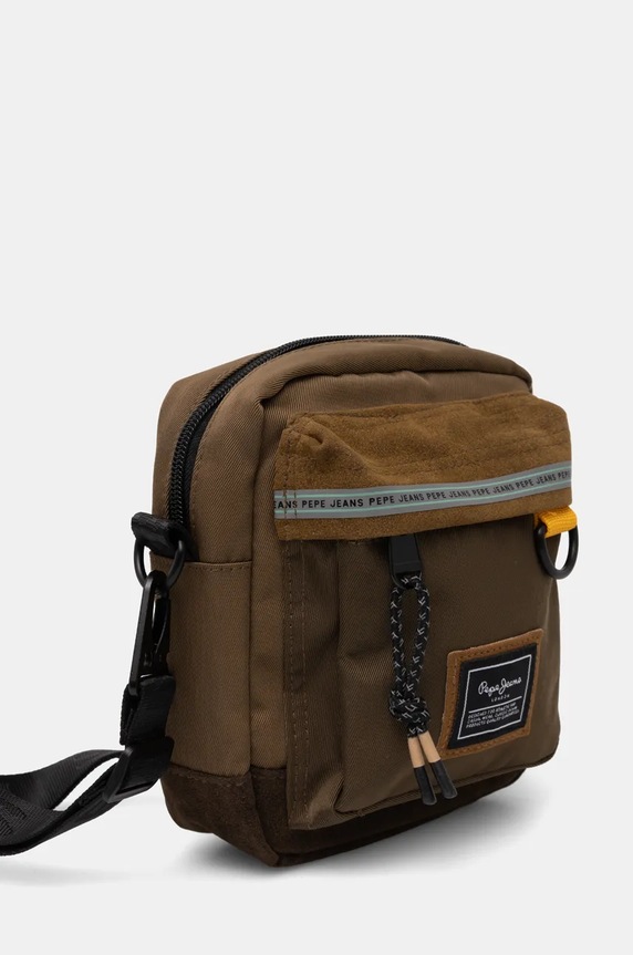 Torba Pepe Jeans AZIEL LONDON PM030849 smeđa AW24