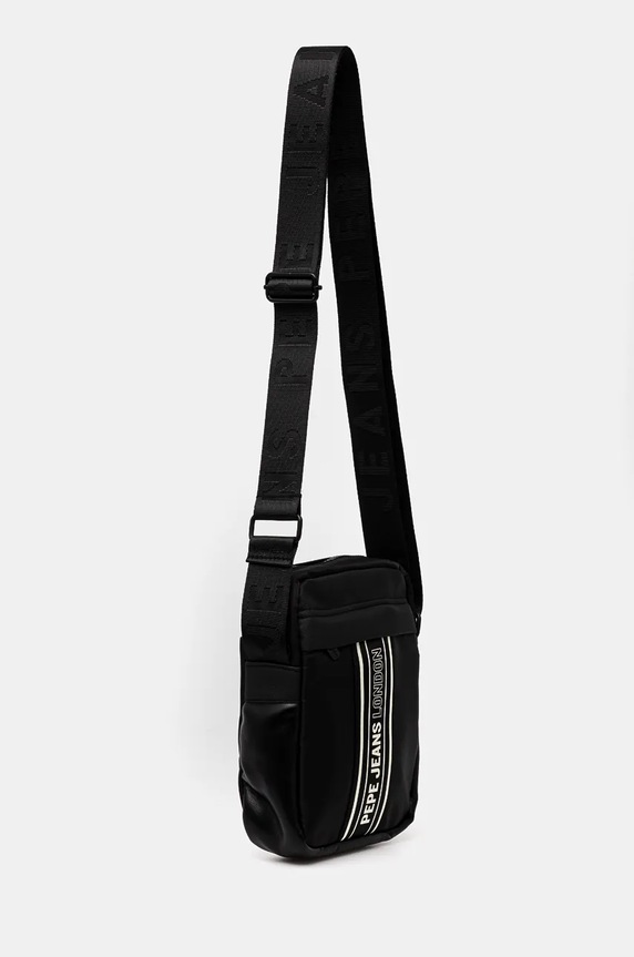 Torba Pepe Jeans WOLF DUBLIN PM030857 crna AW24
