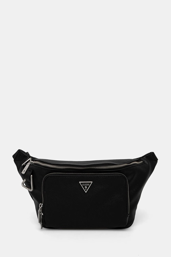 Torba oko struka Guess MILANO premalo za format A4 crna HMMISA.P4256