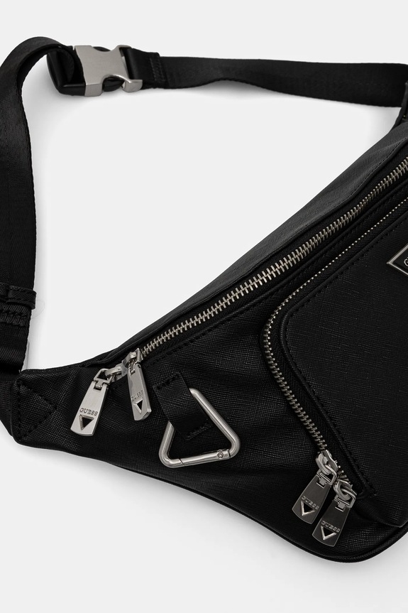 Torba oko struka Guess MILANO crna HMMISA.P4256