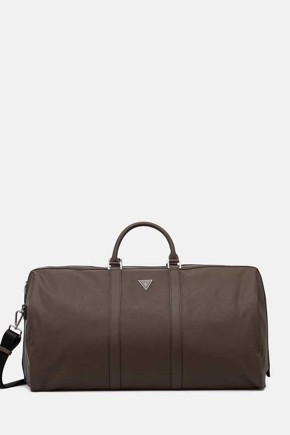 Guess geantă PISA 55 x 31 x 24 cm uni maro TMECSA.P3135