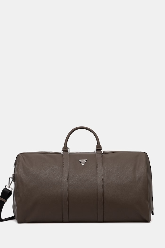 Guess geantă PISA 55 x 31 x 24 cm uni maro TMECSA.P3135
