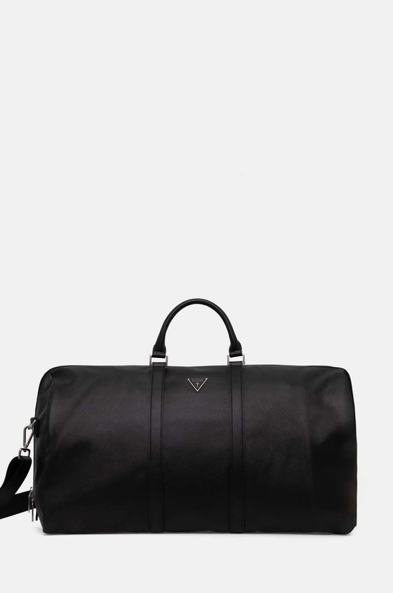 Guess torba PISA 55 x 31 x 24 cm mieści A4 czarny TMECSA.P3135