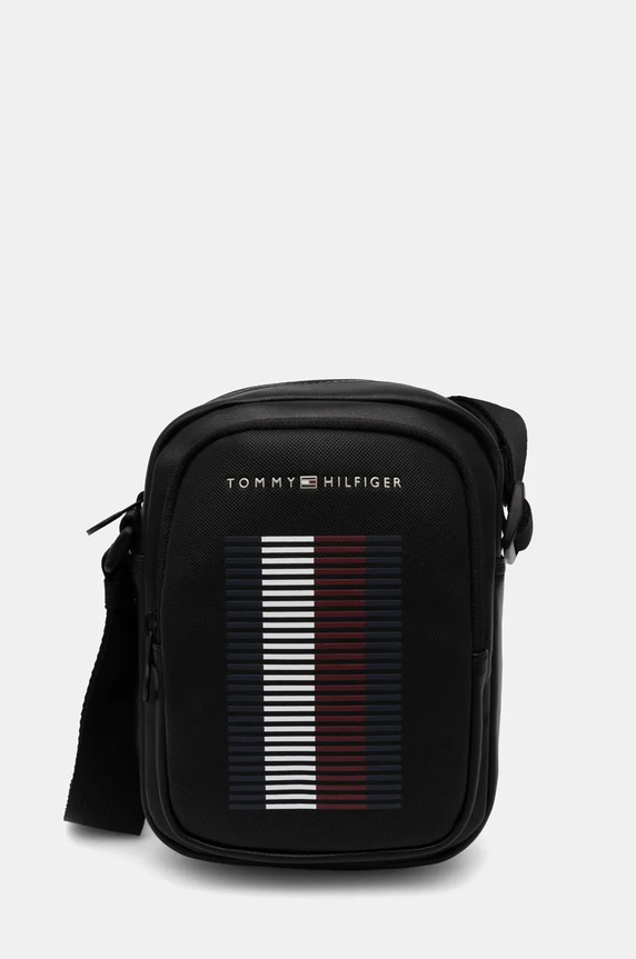 Ledvinka Tommy Hilfiger nevejde se A4 černá AM0AM12977
