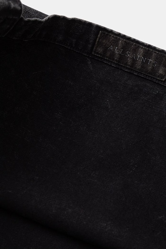 Accesorii AllSaints geantă pentru bărbați din denim M249XB gri