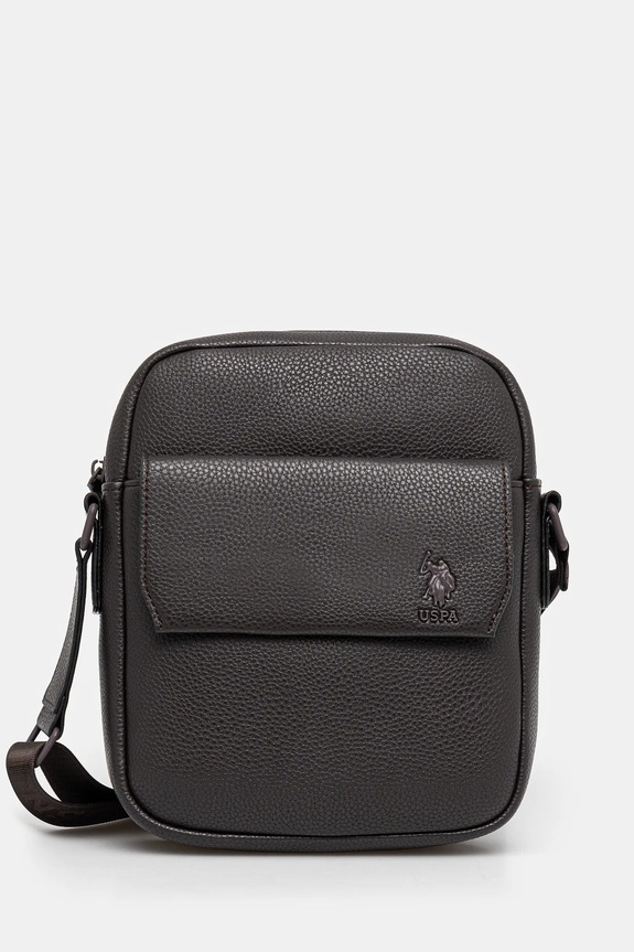 Torba U.S. Polo Assn. Seattle bez uzorka smeđa BEUS35749MVP