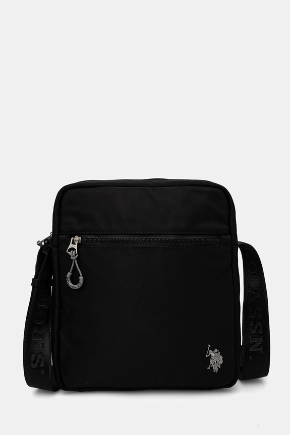 U.S. Polo Assn. borseta Bigfork nu incape in A4 negru BIUB55675MIA