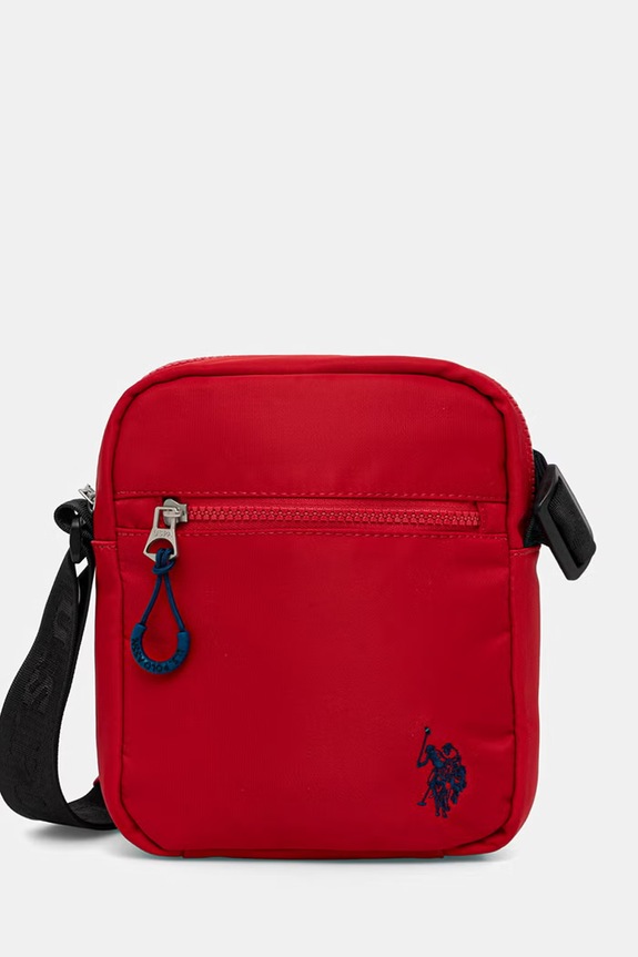 Taštička U.S. Polo Assn. Bigfork hladký červená BIUB55676MIA