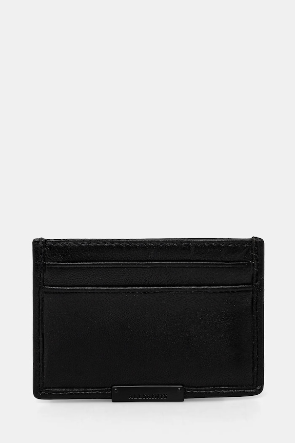 AllSaints portafoglio in pelle DOVE pelle fiore nero M166XB