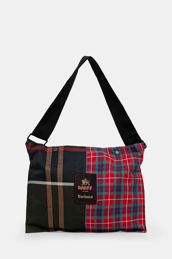 Baracuta cotton bag Barbour x Baracut Tartan Bag casual red BRBAG0026