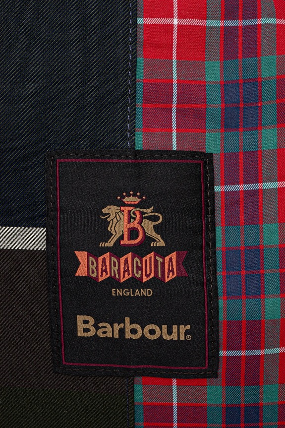 Baracuta cotton bag Barbour x Baracut Tartan Bag red BRBAG0026
