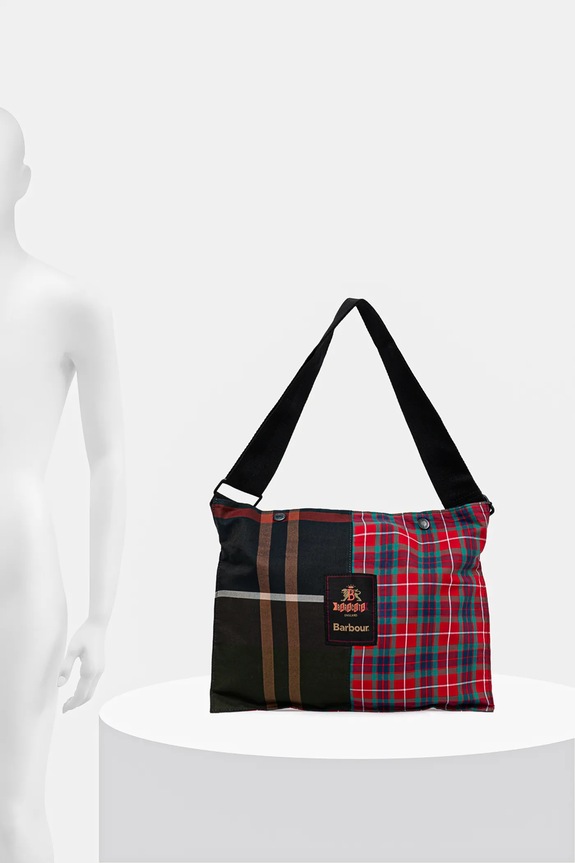 Baracuta cotton bag Barbour x Baracut Tartan Bag BRBAG0026