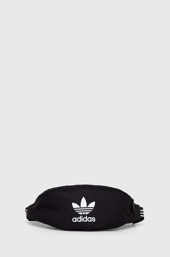 Ľadvinka adidas Originals Adicolor potlač čierna IW0939