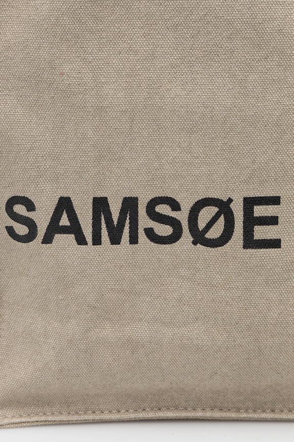 Βαμβακερή τσάντα Samsoe Samsoe SALUCCA μπεζ U24300002
