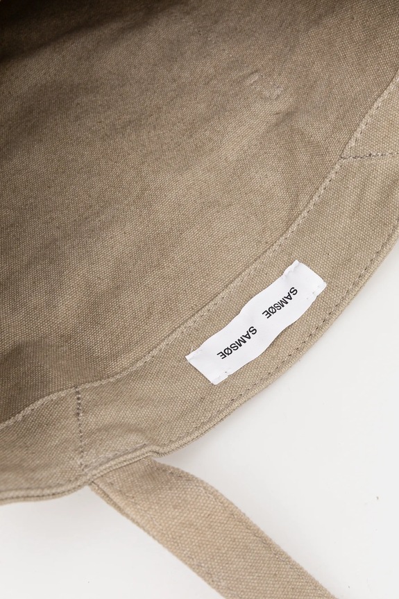 Βαμβακερή τσάντα Samsoe Samsoe SALUCCA U24300002 μπεζ