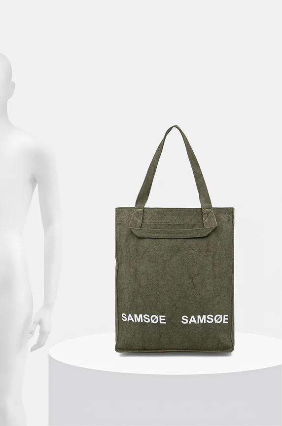 Samsoe Samsoe torebka bawełniana SALUCCA U24300002
