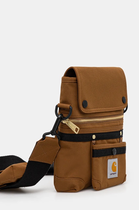 Carhartt WIP borsetă Carpenter Shoulder Bag I033783.HZXX maro AW24
