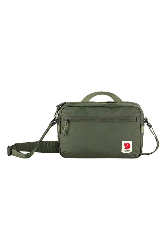 Fjallraven saszetka High Coast Crossbody nie mieści A4 zielony F23227.623
