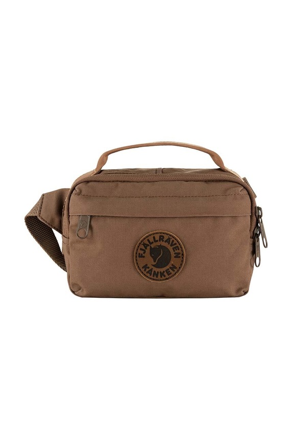 Fjallraven borsetta Kanken Hip Pack pelle fiore marrone F23200284.238