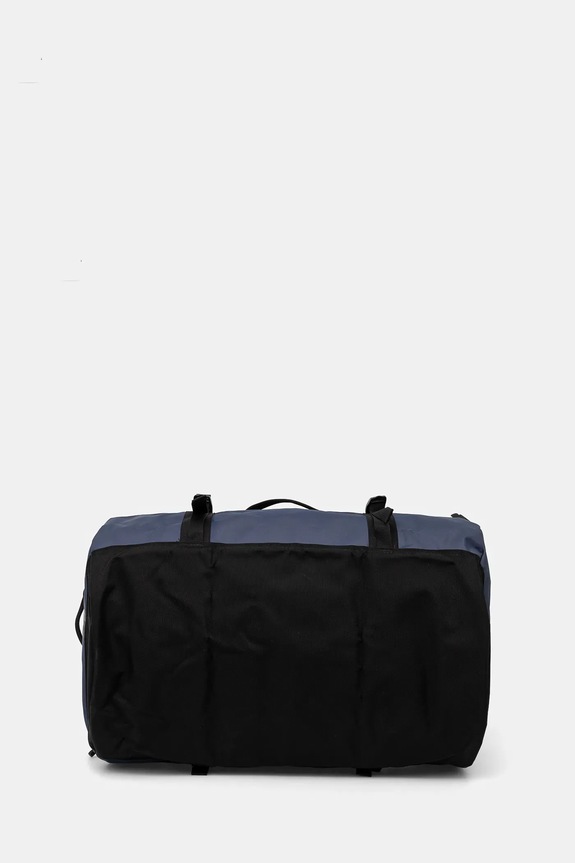 Športová taška The North Face Base Camp Duffel - S potlač tmavomodrá NF0A52ST4Y21