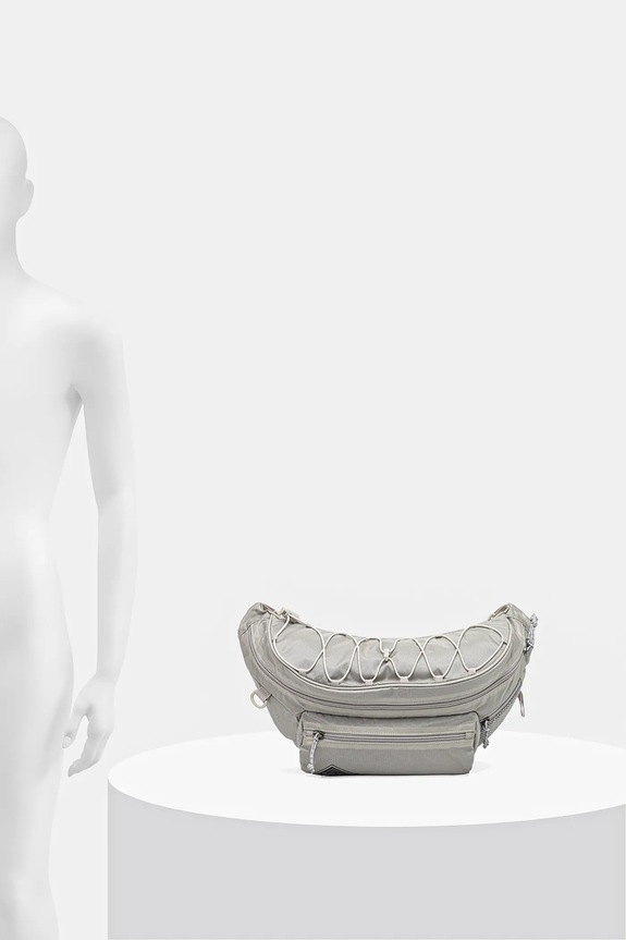 thisisneverthat waist pack Washed Nylon Lumbar Pack TN243WBASB02