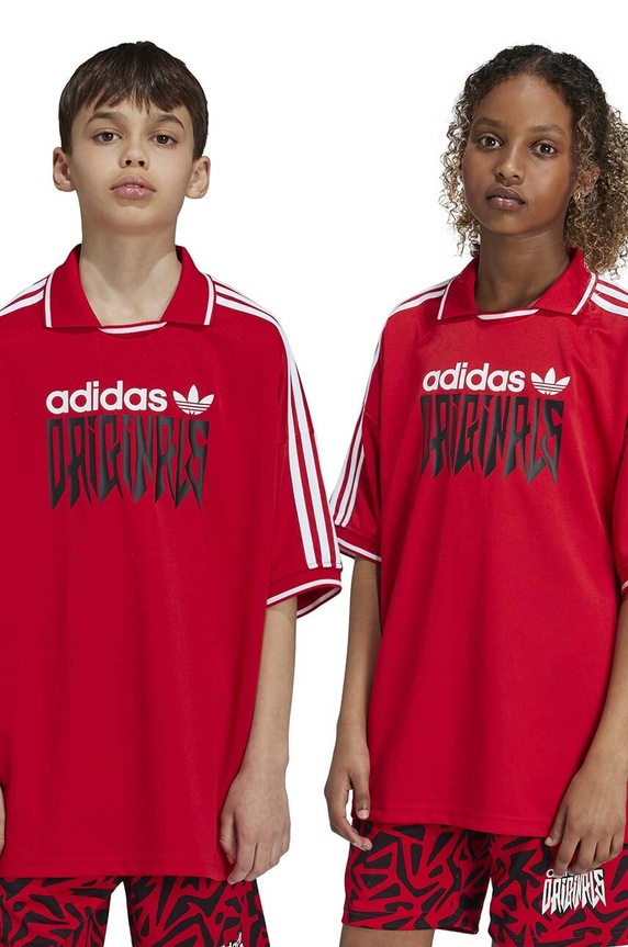 Παιδικό μπλουζάκι adidas Originals FOOTBALL TEE IZ4631
