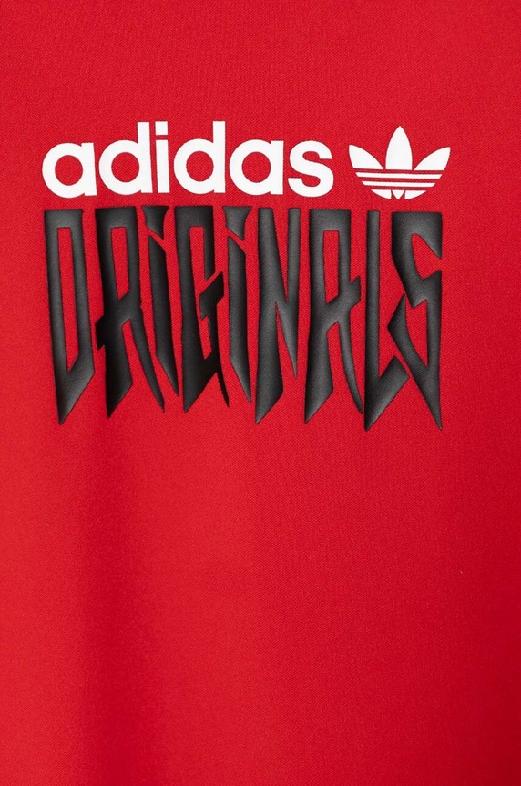 Παιδικό μπλουζάκι adidas Originals FOOTBALL TEE κόκκινο IZ4631