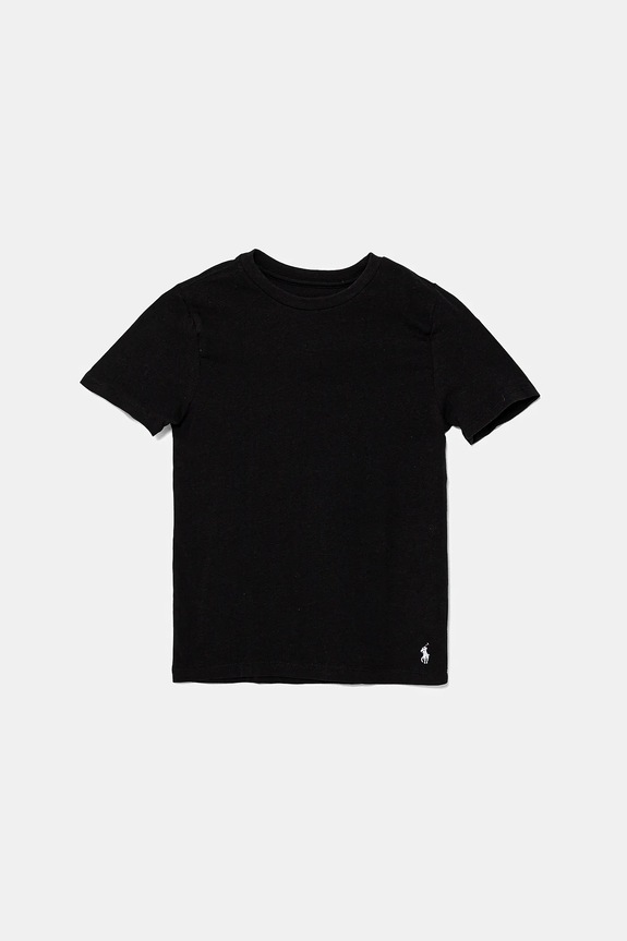 Polo Ralph Lauren t-shirt bawełniany dziecięcy 3-pack 9P5030 szary AA00