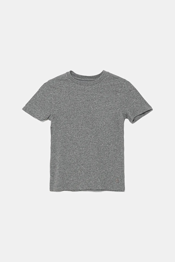 Chłopiec Polo Ralph Lauren t-shirt bawełniany dziecięcy 3-pack 9P5030 szary