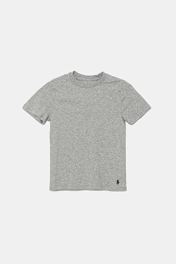 Polo Ralph Lauren t-shirt bawełniany dziecięcy 3-pack szary 9P5030