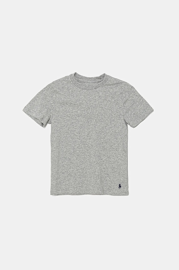Polo Ralph Lauren t-shirt bawełniany dziecięcy 3-pack szary 9P5030