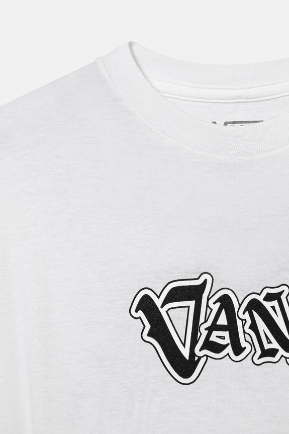Fiú Vans gyerek pamut póló SHATTERED VN000JW9WHT1 bézs