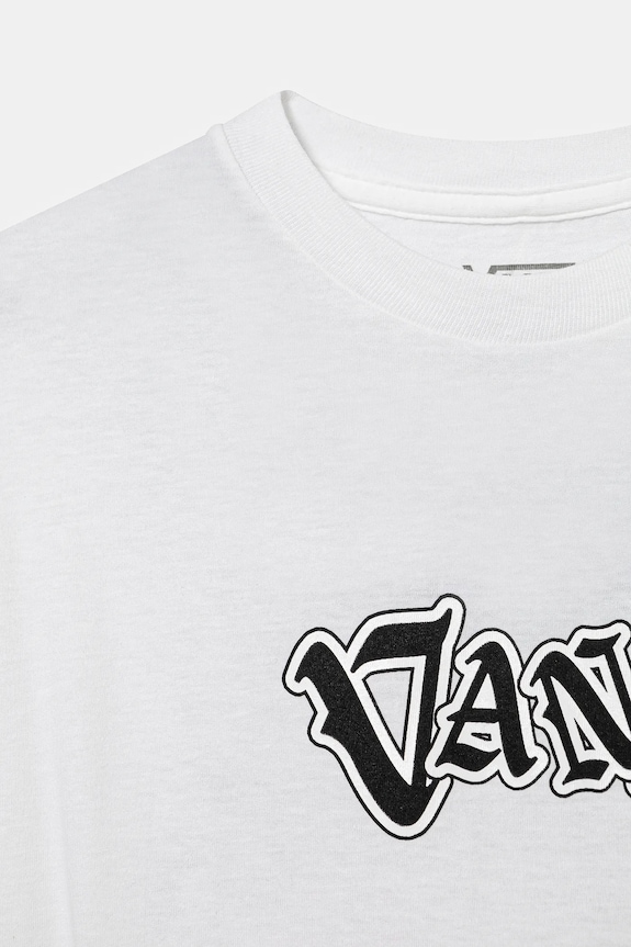 Fiú Vans gyerek pamut póló SHATTERED VN000JW9WHT1 bézs