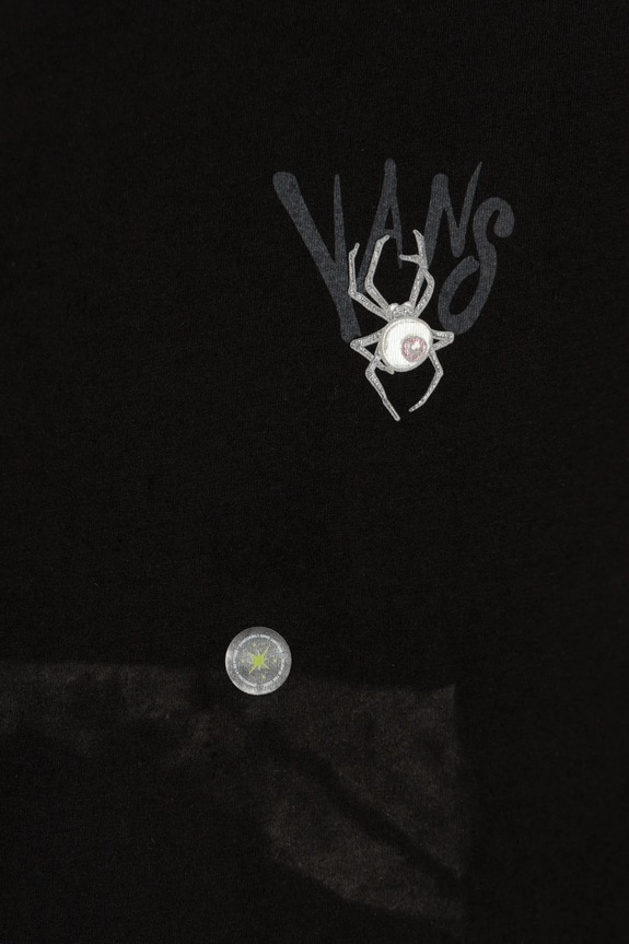 CHLAPEC Dětské bavlněné tričko Vans KD Aractno VN000JXFBLK1 černá