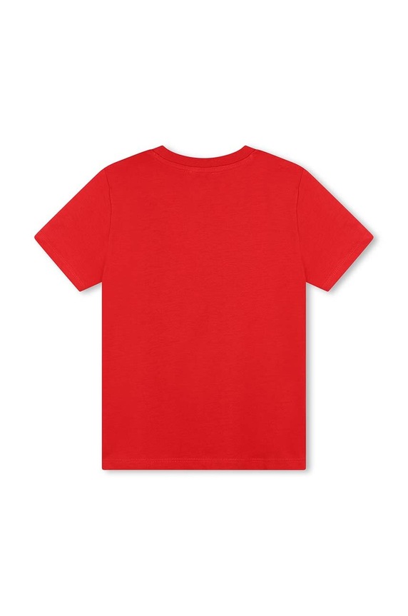 Kenzo Kids t-shirt bawełniany dziecięcy K60748.86.108 czerwony AW24