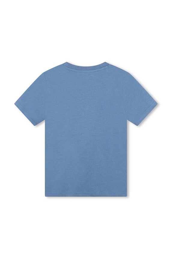 Kenzo Kids t-shirt bawełniany dziecięcy K60748.86.108 niebieski AW24