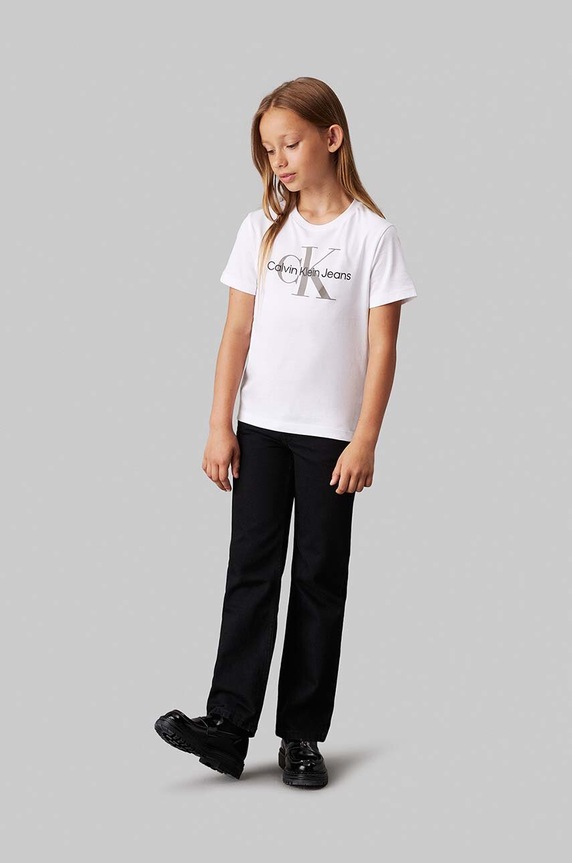 Calvin Klein Jeans gyerek pamut póló IU0IU00676.104.116.9BYH
