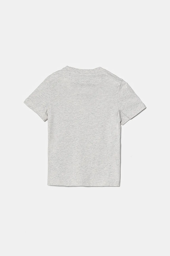 Detské bavlnené tričko Calvin Klein Jeans IU0IU00676.128.176.9BYH sivá AW24
