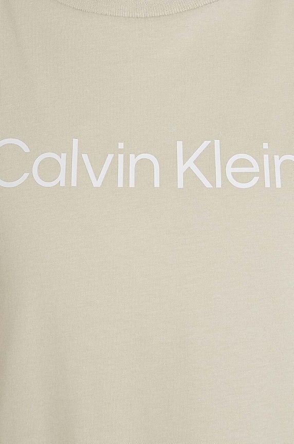 Dětské bavlněné tričko Calvin Klein Jeans béžová IU0IU00682.128.176.9BYH