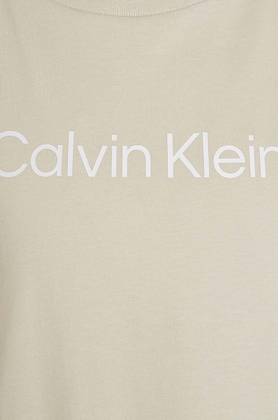 Dětské bavlněné tričko Calvin Klein Jeans béžová IU0IU00682.128.176.9BYH